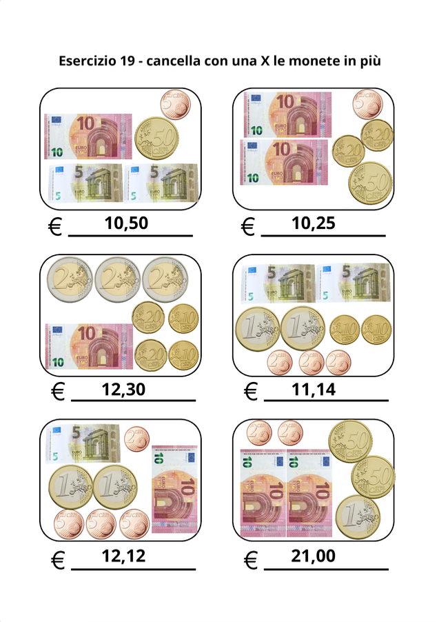 Obiettivo Euro - Conta, Impara e Gioca