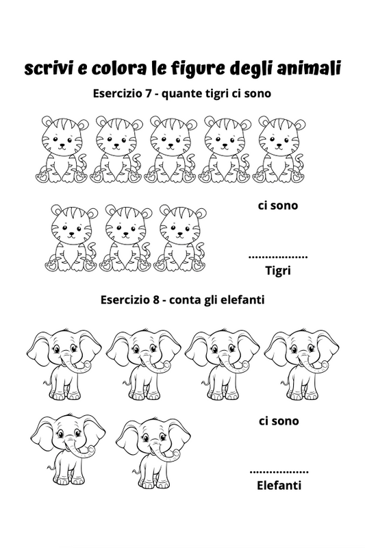 Welcome To The Zoo – Impara i numeri da 1 a 10