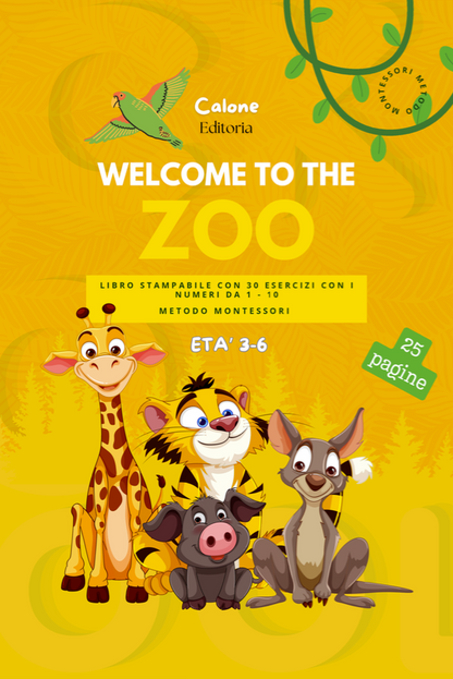 Welcome To The Zoo – Impara i numeri da 1 a 10