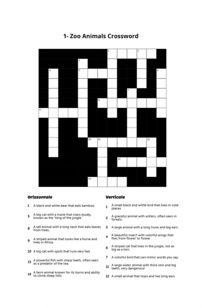 PuzzleWord - Cruciverba e Puzzle in Inglese